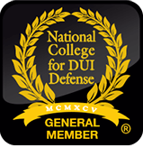 National College For DUI Defense | MCMXCV | General Member